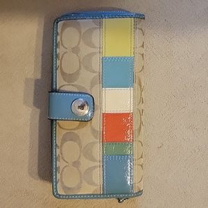 Vintage Coach long wallet